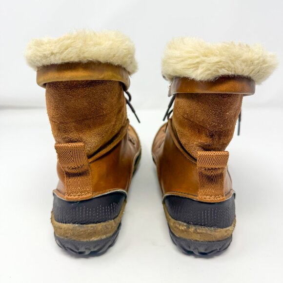 Merrell Tremblant Mid Polar Waterproof Boots Women's 9 Brown 200g Insulated Snow - Picture 5 of 12